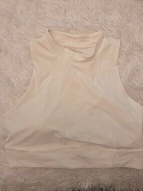 Target All In Motion High Neck Sports Bra | Cream XXL